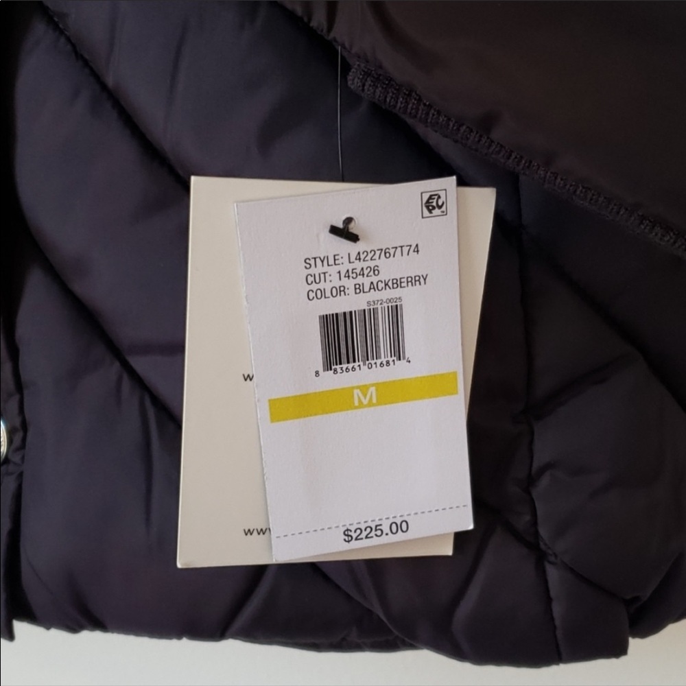 London Fog Black Puffer Coat - Picture 5 of 5